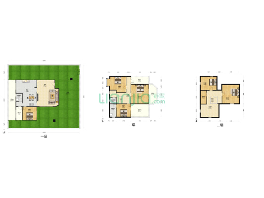 御湖园 6室1厅3卫 166平方