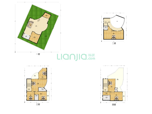 富图花园 7室1厅5卫 482平方
