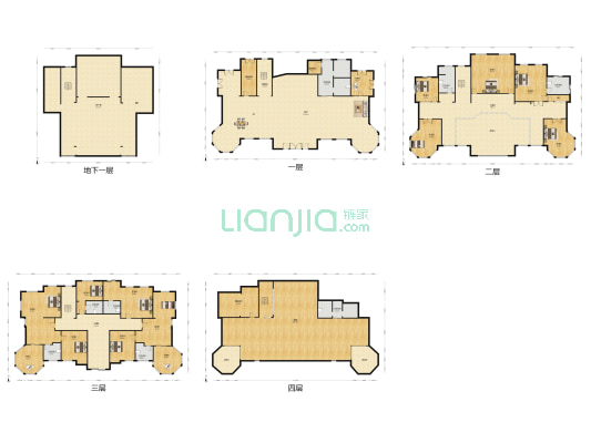 城市名人府邸 14室1厅8卫 1360平方