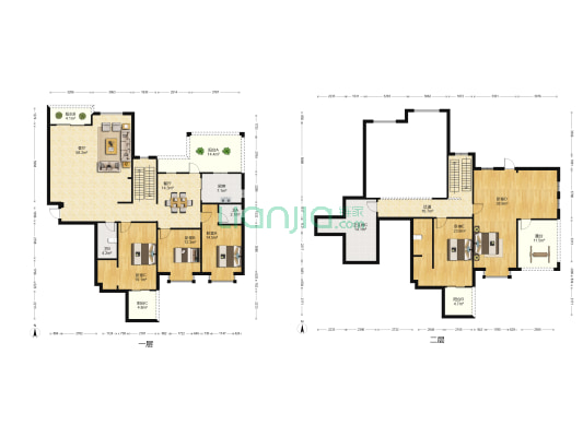 儒俊雅苑 5室2厅3卫 321平方