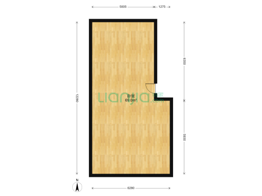 兴东花园 1室0厅0卫 91平方