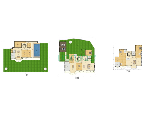 青山墅 10室4厅8卫 1040平方