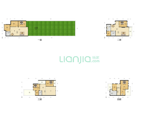 保利公园198蝴蝶谷西区 6室2厅4卫 368平方