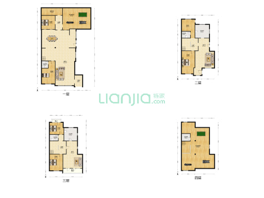 亿达春田留庄 8室3厅6卫 248平方