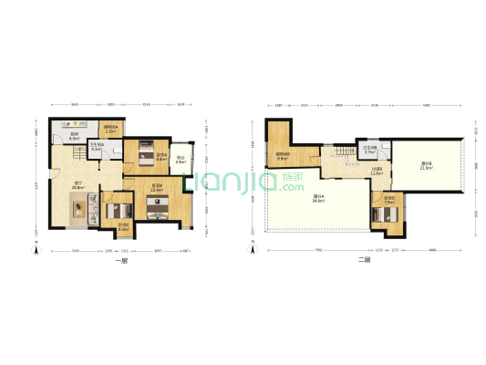 庐阳佳苑E组团 4室1厅2卫 144平方