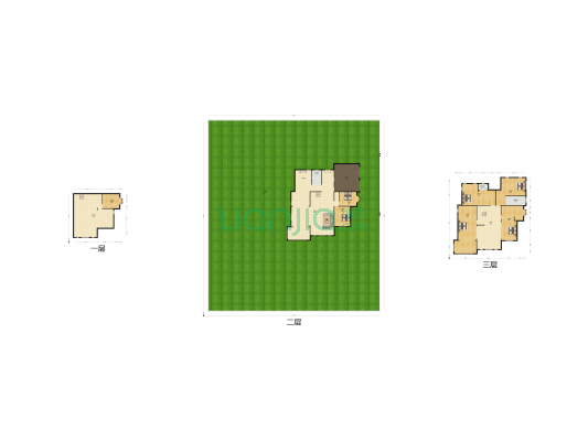 净月名仕山庄B区 6室1厅3卫 392平方
