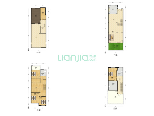 水墨江南一期 5室2厅3卫 259平方