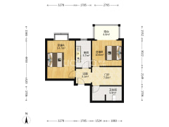 新府百合 范阳路北侧，开发区户口，满五 税费低-涿州新府百合户型图