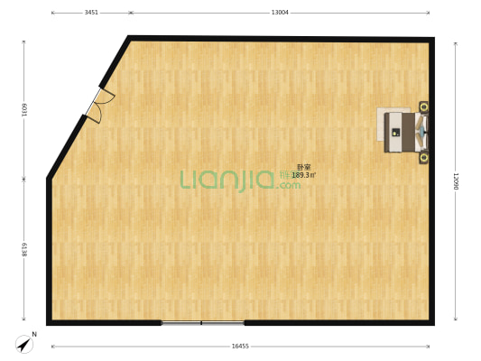 东山欣园 1室0厅0卫 166平方