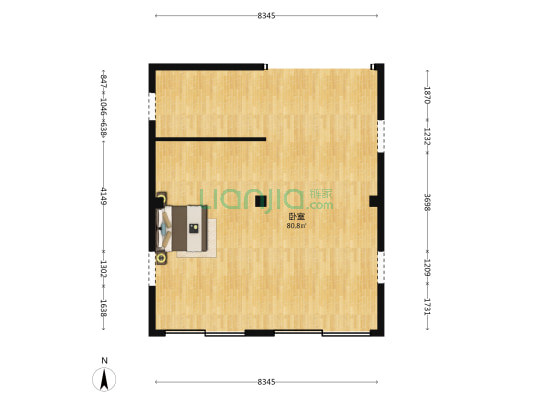 中心引河南街 1室0厅0卫 139平方
