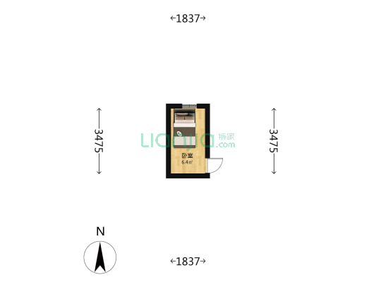 文峰办二里井东队 1室0厅0卫 10平方
