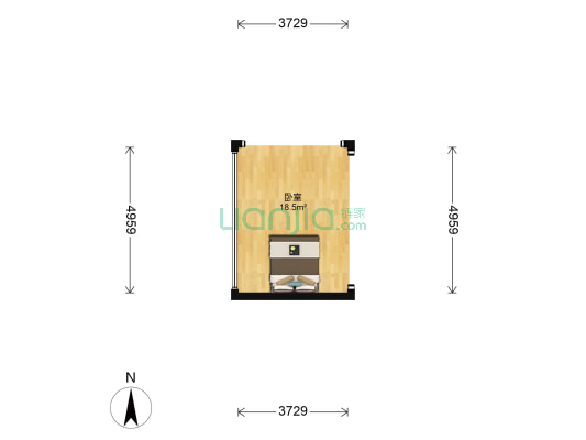 华孚城隍庙商业广场 1室0厅0卫 20平方