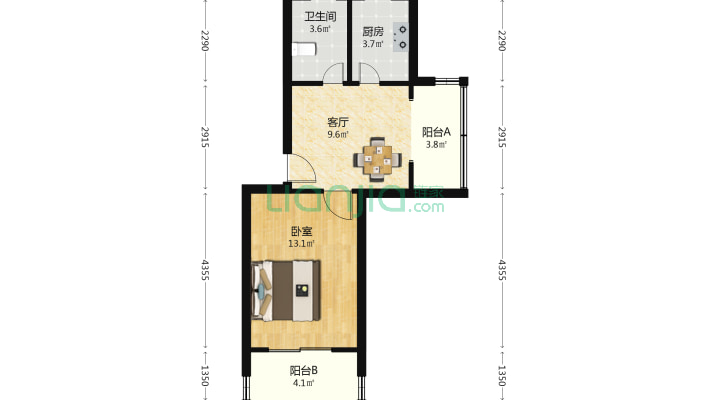 闻涛苑二手房实景图