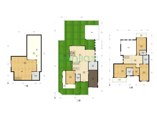 紫园 5室1厅5卫 342平方