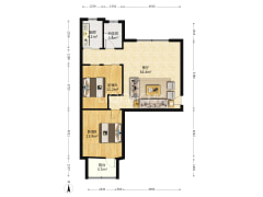交通便利，生活便捷，房本满五，配套完善-涿州物资局小区户型图