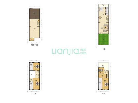 五矿万科城红杉园 4室2厅5卫 293平方