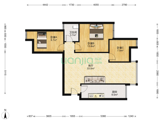 成都美洲花园棕榈湾房价怎么样美洲花园棕榈湾房源户型图小区车位交通