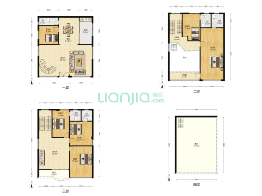 库文街八巷 6室3厅5卫 290平方