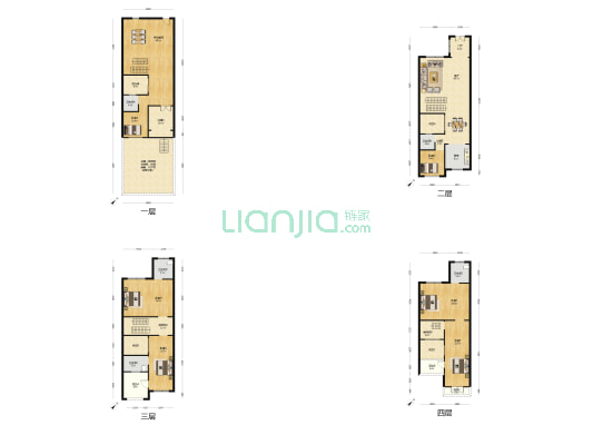 东原湖光樾墅 7室1厅5卫 300平方