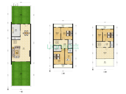 光彩商务花园 4室1厅5卫 188平方