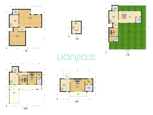 北大资源紫境府 6室1厅7卫 358平方