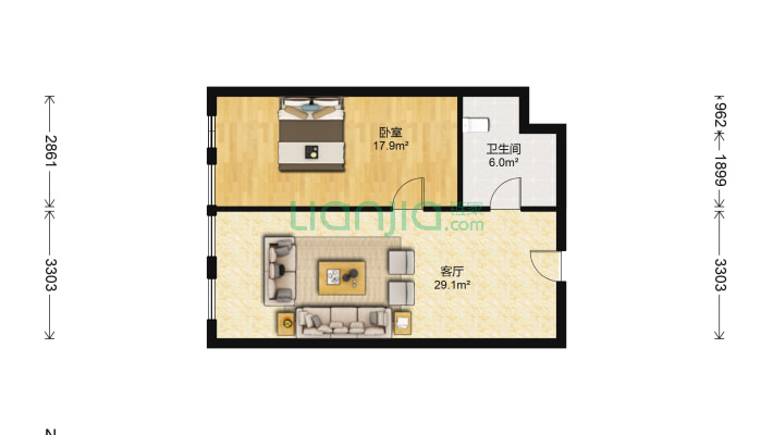 财智公馆二手房实景图