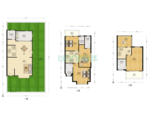 金水湾 5室1厅5卫 268平方