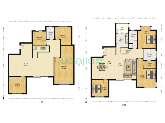 一品漫城三期（别墅） 3室2厅3卫 310平方