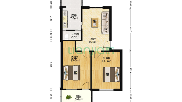 省气象局东院小区二手房实景图