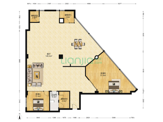 西苑花园 2室1厅1卫 250平方