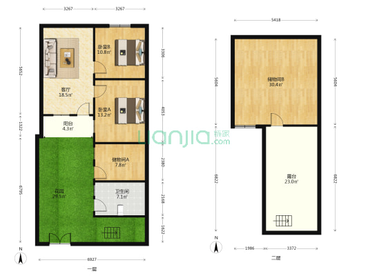 恒达路独院 2室1厅1卫 161平方