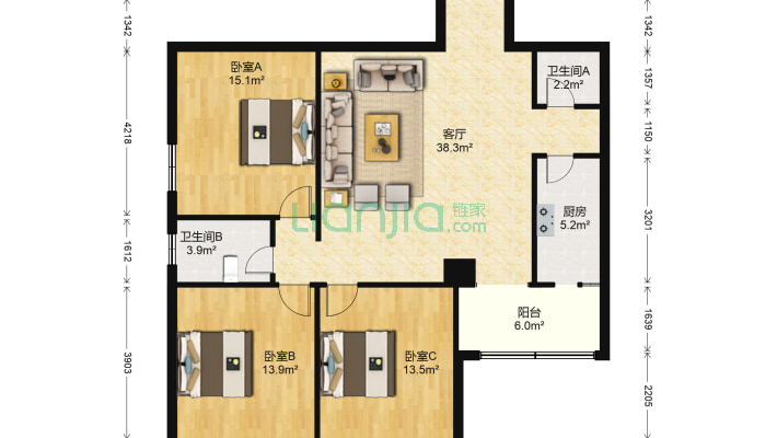 攀华大厦二手房实景图