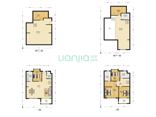 安漫云苑 4室1厅4卫 258平方