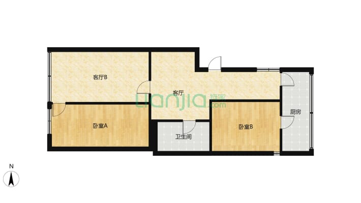 兰州海关家属院二手房实景图