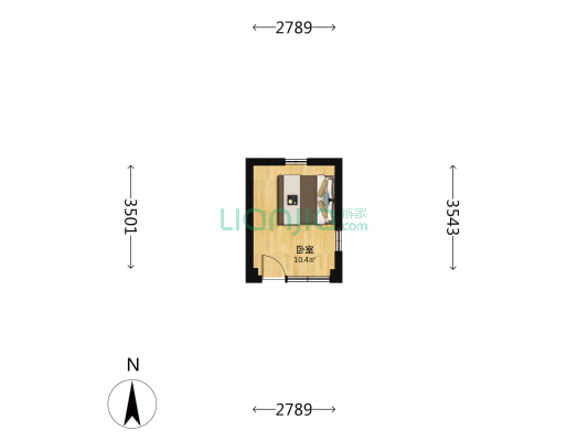 小黑虎胡同 1室0厅0卫 15平方