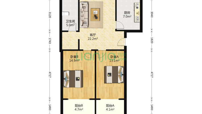 供电小区（田园街）二手房实景图