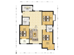 双语旁，投 资，度假，养老，休闲-涿州公园壹号户型图