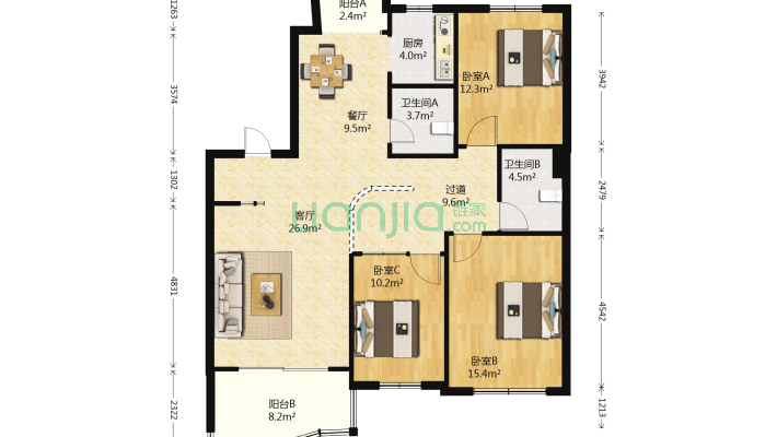 怡苑豪宅二手房实景图