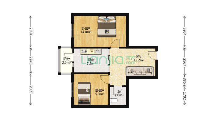 先锋路二手房实景图
