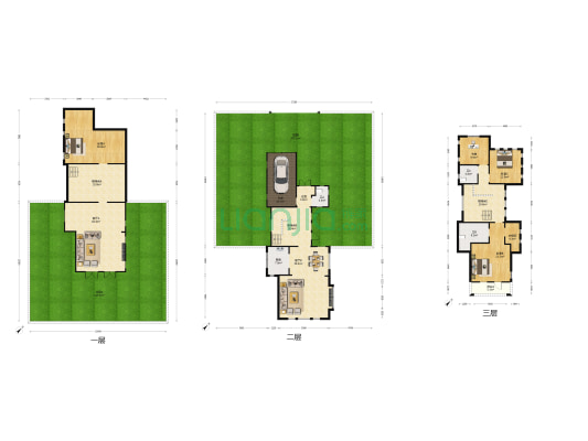 美的半岛庄园 4室2厅3卫 406平方