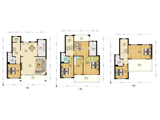 碧桂园假日半岛(星月湾) 5室2厅4卫 254平方