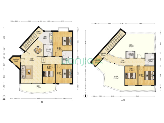 小区配套成熟，交通方便，适宜居住生活-户型图