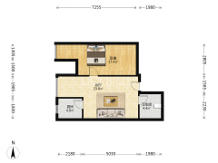 此房位于东兴大街，交通便利，生活方便-涿州弘德缘户型图