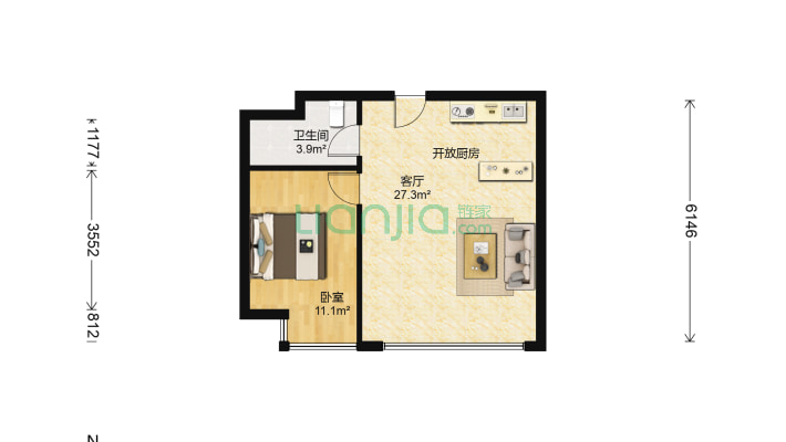 汇丰公馆二手房实景图