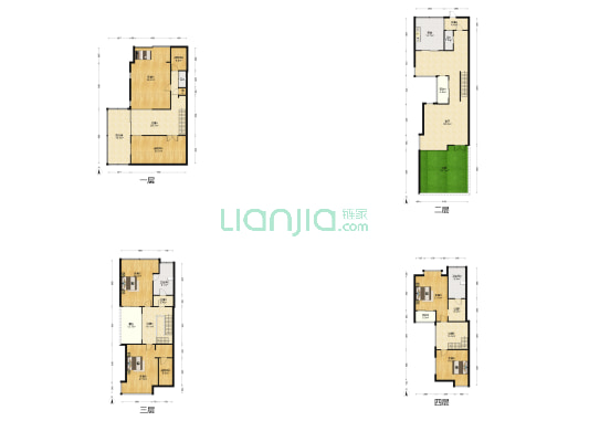 蓝墅 5室1厅4卫 377平方