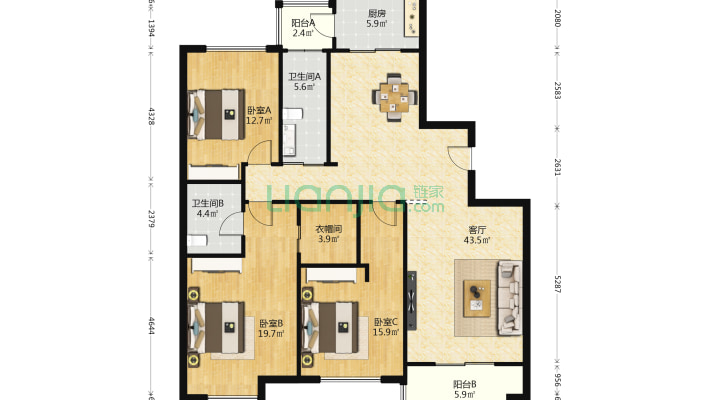 云和雅园二手房实景图