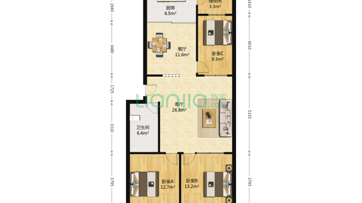 新建大街587号二手房实景图
