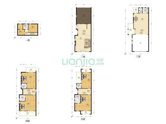 绿地翠谷三期 4室2厅6卫 367平方