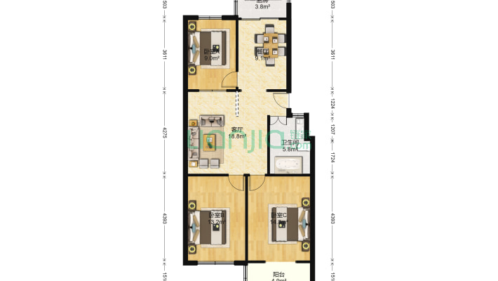 静怡小区二手房实景图