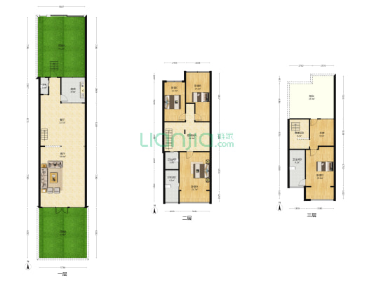鑫佳源小区 5室2厅4卫 192平方